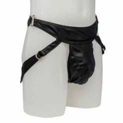 Best deal π Bondara Faux Leather Jock Strap π