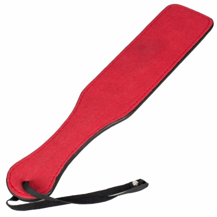 Hot Sale 𧨠Bondara Black Faux Leather Red Suede Paddle ? 11.75 Inch π₯ 2 Hot Sale 𧨠Bondara Black Faux Leather Red Suede Paddle ? 11.75 Inch π₯ - Image 2