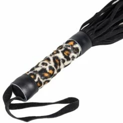 Flash Sale 😍 Bondara Leopard Print Faux Fur Flogger ? 15.5 Inch 🔔 -Fetish Wear Sales unnamed file 555