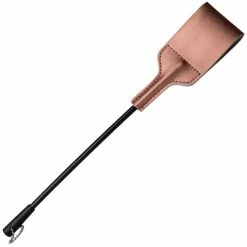 Best Sale ⌛ Bondara Spank Me Senseless Rose Gold Crop - 13 Inch 😍