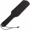 Best Pirce ⭐ Bondara Black Nubuck Leather Spanking Paddle ? 13 Inch ⭐