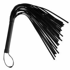 Coupon 🎉 Bondara Sensational Black PU Flogger - 12 Inch 🤩