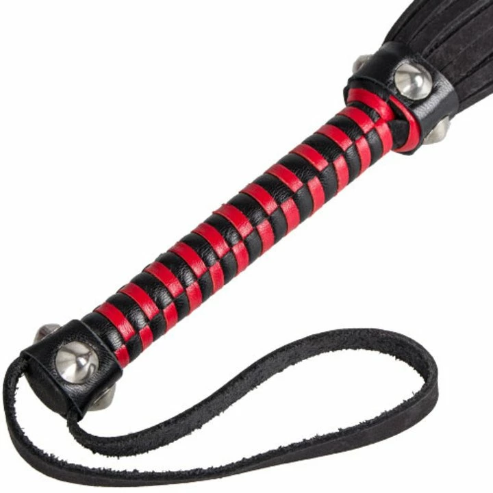 Top 10 π Bondara Luxe Red Nubuck Leather Flogger ? 21 Inch π 3 Top 10 π Bondara Luxe Red Nubuck Leather Flogger ? 21 Inch π - Image 3