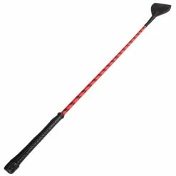 Buy ⭐ Bondara Red Nubuck Leather Riding Crop ? 27 Inch 🎁