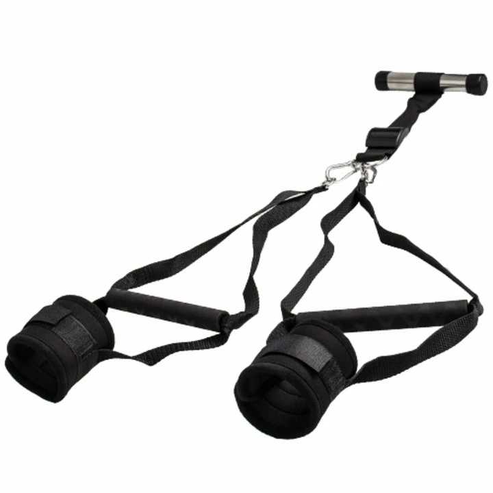 Hot Sale π Bondara Black Soft Over The Door Velcro Wrist Cuffs π 2 Hot Sale π Bondara Black Soft Over The Door Velcro Wrist Cuffs π - Image 2