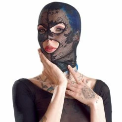 Cheap 🎁 Bondara&Sex Bad Kitty Black Sheer Lace Hood 🎉