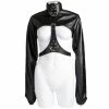 Best reviews of 🤩 Bondara Faux Leather Cropped Straitjacket ⌛