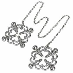 Hot Sale 🥰 Bondara Screwed Flower Nipple Clamp Rings 🔥