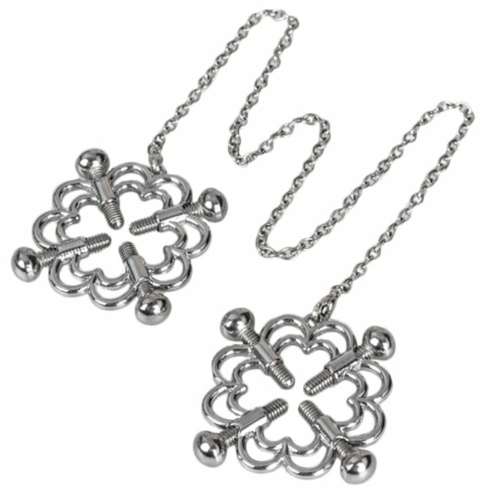 Hot Sale π₯° Bondara Screwed Flower Nipple Clamp Rings π₯ 1 Hot Sale π₯° Bondara Screwed Flower Nipple Clamp Rings π₯