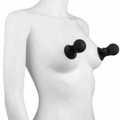New ✨ Bondara Black Silicone 12 Function Vibrating Nipple Suckers 👍 -Fetish Wear Sales unnamed file 884