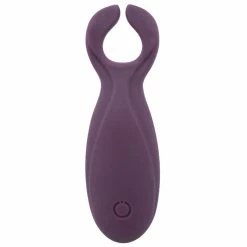Outlet 😀 Bondara Purple Silicone Rechargeable Vibrating Nipple & Clit Stim 💯