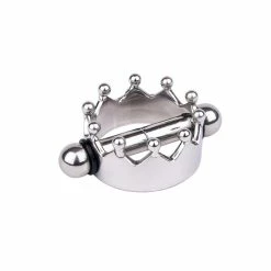 Best Sale 👏 Torment Magnetic Stainless Steel Crown Nipple Clamps 🛒