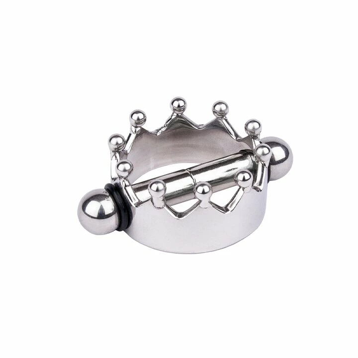 Best Sale π Torment Magnetic Stainless Steel Crown Nipple Clamps π 1 Best Sale π Torment Magnetic Stainless Steel Crown Nipple Clamps π