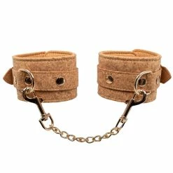 Deals 😀 Bondara Luxe Bound To Nature Cork Ankle Cuffs 👍 -Fetish Wear Sales unnamed file 92