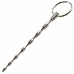 Wholesale 😉 Torment Stainless Steel Rippled Urethral Sound - 13.5cm 😉