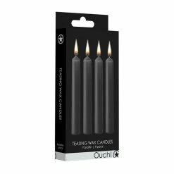 Outlet ⌛ Bondara&Sex Ouch! Teasing Black 4 Pack Bondage Candles - Medium Or Large 🔥 -Fetish Wear Sales unnamed file 948