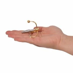 Best Sale 🛒 Torment Golden Seal Steel Glans Stim Penis Plug ? 2 Inch ⭐ -Fetish Wear Sales unnamed file 982