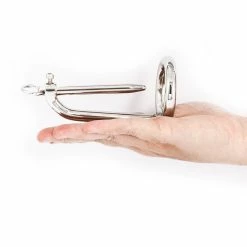 Flash Sale 🔥 Torment Restricted Access Chastity Ring & Urethral Sound - 10cm 🔔 -Fetish Wear Sales unnamed file 991